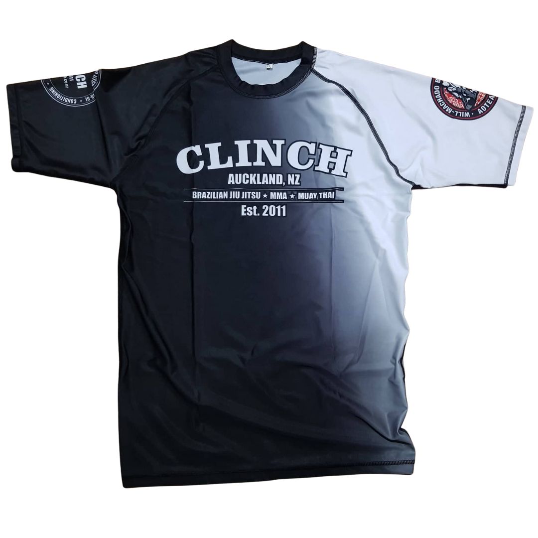 Clinch faded rashie front