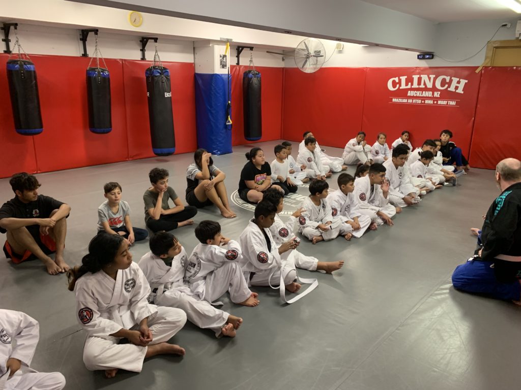Juniors self defence classes at Clinch