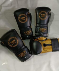 Boxing Gloves 18oz (Black & Gold)